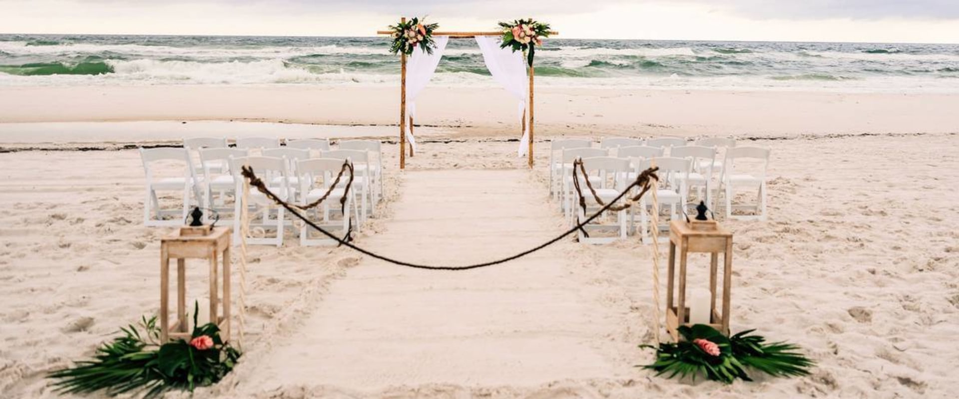 Tropical Beach Style Weddings