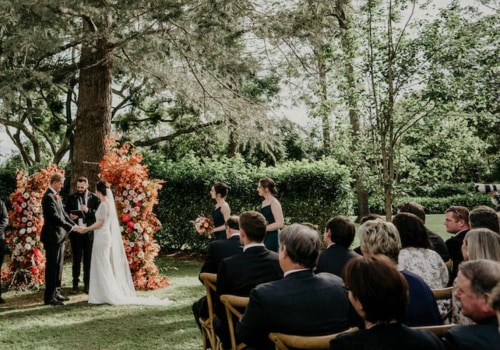 Exploring the Benefits of Outdoor Wedding Venues